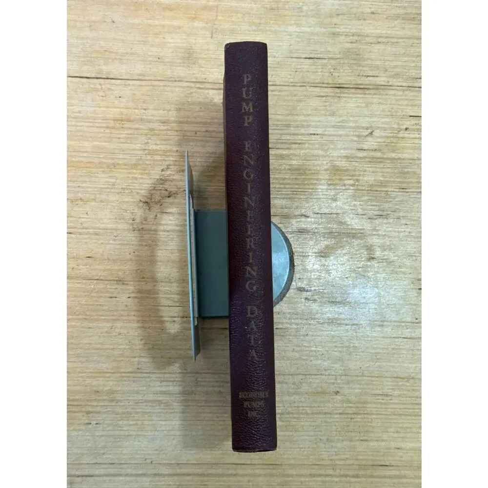 Pump Engineering Data 1952 Economy Pumps Inc Vintage Manual
